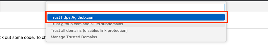 Trust https://github.com